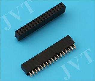 China Fileira dupla do conector fêmea reto de bronze do encabeçamento com tipo de superfície da tecnologia da montagem distribuidor