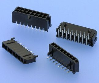 China Em linha reta/ângulo direito encobriu a resistência de isolação 100MΩ do Pin do conector 2 - 30 do encabeçamento fábrica