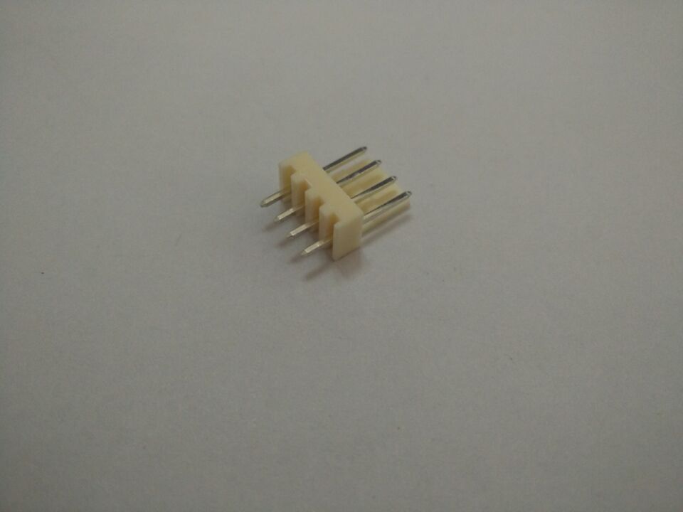 2510 2.54 Mm Wire To Board Connector , PA66 UL94V-2 4 Pin PCB Connector