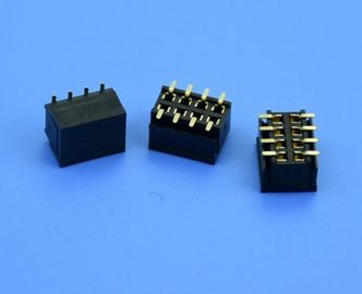 China Os conectores chapeados do PWB do passo do conector ouro fêmea JVT 2.0mm do encabeçamento de SMT Dual fileira fábrica